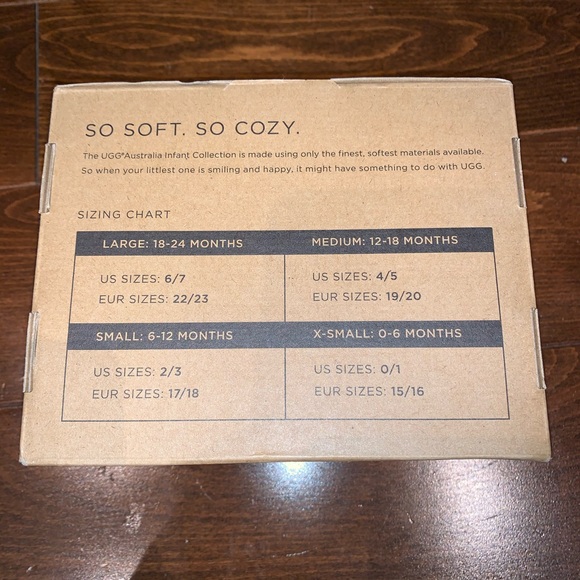 Ugg kids baby Purl Boot Bootie Pink 0/1 XS - Picture 6 of 8